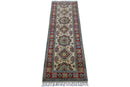 Hand-Knotted Afghani Kazak Wool Rug – 2’0″  x  6’2″