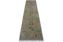 Hand-Knotted Afghani Kazak Wool Rug – 2’7″  x  10’0″