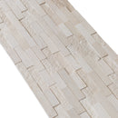 Piedra Caliza Ledger 3D Panel 6"x24" Multi Surface Natural Limestone Wall Tile