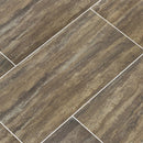 Pietra venata noce polished porcelain floor and wall tile msi collection NPIEVENNOC1632P product shot multiple tiles angle view