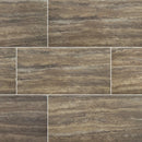 Pietra venata noce polished porcelain floor and wall tile msi collection NPIEVENNOC1632P product shot multiple tiles top view