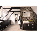 Pietra venata sand polished porcelain floor and wall tile msi collection NPIEVENSAN1224P product shot kitchen view
