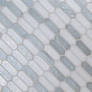 Pixie cloud 9.82 x 11.5 paper face glass mosaic wall tile SMOT GLSPK PIXCLO6MM product shot angle view