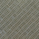 Pixie grigia 9.82" x 11.5" paper face glass mosaic wall tile SMOT-GLSPK-PIXGRI6MM product shot multiple tiles wall view 5