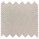 Portico pearl herringbone 11.3X12.56 glossy ceramic mesh mounted mosaic tile SMOT-PT-PORPEA-HB product shot multiple tiles top view