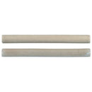 Portico pearl quarter round molding 0.625x6 glossy ceramic wall tile SMOT-PT-QTRRD-PORPEA5/8X6 product shot top view 2moldings