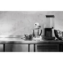 Praia carrara 12x12 glazed porcelain mesh mounted mosaic tile NPRACAR2X2 product shot kitchen view