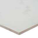Praia carrara 12x24 polished porcelain floor and wall tile NPRACAR1224P product shot profile view
