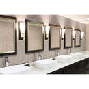 Praia cream 12x12 glazed porcelain mesh mounted mosaic tile NPRACRE2X2 product shot bath view