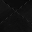 Premium black 18 in x 18 in polished granite floor and wall tile TPREMSUD1818 product shot angle view