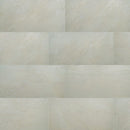 Quartz white 24"x48" glazed porcelain floor and wall tile NQUAWHI2448 product shot wall view