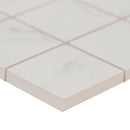 Regallo calacatta isla 2x2 matte porcelain NREGCALISL2X2 mosaic tile  msi collection product shot profile view