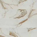 Regallo calacatta marbella 12x24 polished porcelain floor and wall tile NREGCALMAR1224P product shot wall view 2