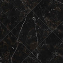 Regallo marquina noir 24x24 matte porcelain floor and wall tile NREGMARNOI2424 product shot angle view