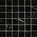 Regallo Marquina Noir 2"x2" Matte Porcelain Mosaic Tile - MSI Collection