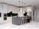 Regallo Marquina Noir 2"x2" Matte Porcelain Mosaic Tile - MSI Collection
