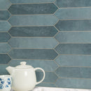 Renzo Denim Pickett Ceramic Wall Tile Glossy 2.5"x13" - MSI Collection