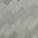 Renzo jade 3x12 glossy ceramic green wall tile NRENJAD3X12 product shot multiple tiles angle view