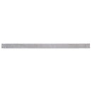 Renzo sterling 0.6x12 glossy ceramic quarter round wall tile NRENSTE0.6X12QTR product shot single tile top view