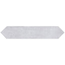 Renzo streling pickett 2.5x13 glossy ceramic gray wall tile NRENSTEPIC2.5X13 product shot single tile top view