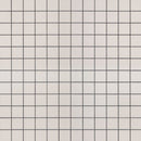 Retro bianco 12"x12" porcelain mesh-mounted mosaic tile 2"x2" SMOT-PT-RETBIA-2X2G product shot wall view