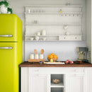Retro bianco herringbone 12.75X12.88 porcelain mesh mounted mosaic tile SMOT-PT-RETBIA-HB product shot kitchen view