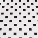 Retro octagon bianco 11.61 x 11.61 porcelain mesh mounted mosaic tile pattern SMOT-PT-RETBIA-2OCTG product shot multiple tiles angle view