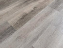 SPC Vinyl Rigid Core 7" Width 60" RL, 8mm Thick, 2mm IXPE Revel Asphalt Bellator Floors - Mazzia Collection Product shoot tile view