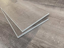 SPC Vinyl Rigid Core 7" Width 60" RL, 8mm Thick, 2mm IXPE Revel Asphalt Bellator Floors - Mazzia Collection Product shoot tile edge view