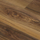 Rigid core vinyl planks 7x59 SPC maroon hickory 5.2mm 20mil wear-layer 1520302 angle view