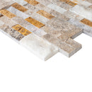 Riverrock Ledger 3D Panel 6"x24" Split-face Natural Wall Tile