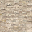 Roman-beige-ledger-panel-6X24-natural-travertine-wall-tile-LPNLTROMBEI624-product-shot-multiple-tiles-top-view