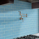Royal azure 3x6 glossy glass blue subway tile SMOT-GL-T-ROYAZU36 product shot kitchen view1
