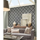 Royal link 11.81X13.4 polished marble mesh mounted mosaic tile SMOT-RHOMBIX-NEROP product shot wall view