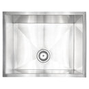 Single Bowl Handcrafted Stainless Steel Kitchen Sink - MSI Collection