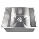 Single Bowl Handcrafted Stainless Steel Kitchen Sink - MSI Collection