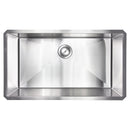 Single Bowl Handcrafted Stainless Steel Kitchen Sink - MSI Collection