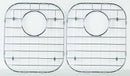Stainless Steel Sink Protector For 50/50 Double Bowl 31"x18" - MSI Collection