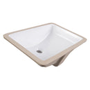 Vanity White Rectangle Porcelain 2015 Straight - MSI Collection