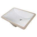 Vanity White Rectangle Porcelain 2015 Straight - MSI Collection