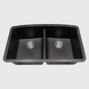 Double Bowl 32"x19" Undermount 50/50 Kitchen Quartz Sink - MSI Collection