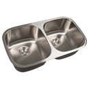Double Bowl 18G Stainless Steel Kitchen Sink - MSI Collection