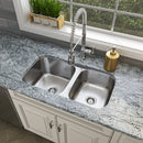 Double Bowl 18G Stainless Steel Kitchen Sink - MSI Collection