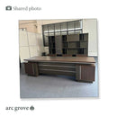 August · Modern Executive L-Shaped Desk