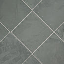 Montauk blue 16 x 16 gauged slate floor and wall tile SMONBLU1616G product shot profile view