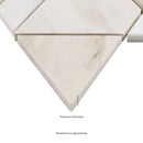 Angora Floralis 11"x12" Polished Marble Mosaic Floor and Wall Tile - MSI Collection