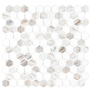 Angora Tibi 12"x12" Polished Marble Mosaic Floor And Wall Tile - MSI Collection tile view
