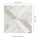 Arabescato Venato White 12"x12" Honed Mosaic Marble Floor And Wall Tile - MSI Collection