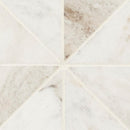 Arabescato Venato White 12"x12" Honed Mosaic Marble Floor And Wall Tile product shot angle view