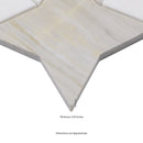 Athena Gold Estrella 10"x10" Polished Marble Mosaic Floor and Wall Tile - MSI Collection